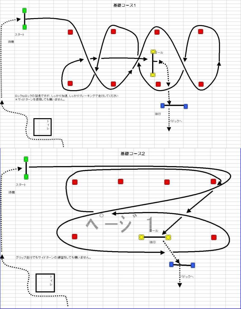 4/4　練習会コースの件2